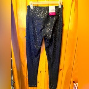 SO High Rise Sporty Legging Women’s Black Leopard Print